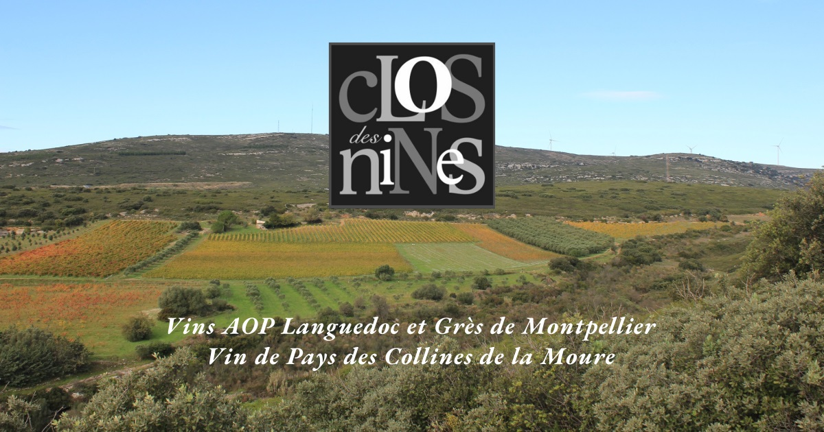 Le Mour red wine NINES | - la Collines DES - oil wine de France Olive - - Organic CLOS Moure Pays Occitania